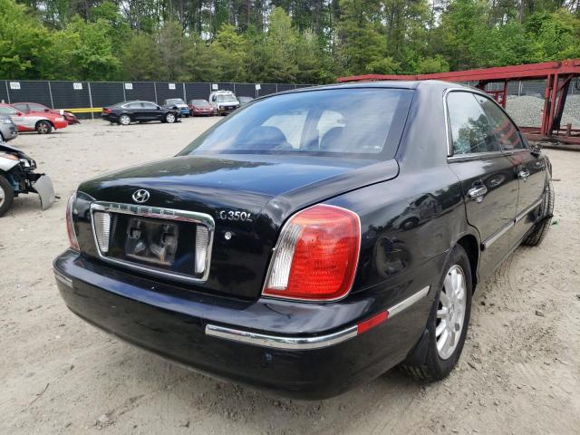 Photo 4 from auction – 2004 HYUNDAI XG 350 with VIN KMHFU45E64A332384