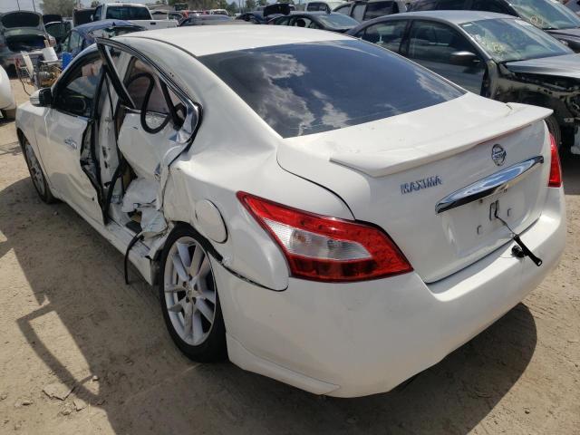 Photo 3 from auction – 2009 NISSAN MAXIMA S with VIN 1N4AA51EX9C860112