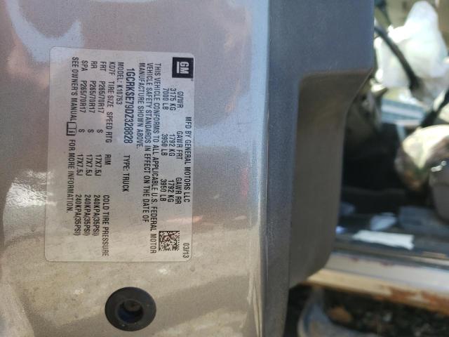 Photo 10 from auction – 2013 CHEVROLET SILVERADO with VIN 1GCRKSE79DZ328828