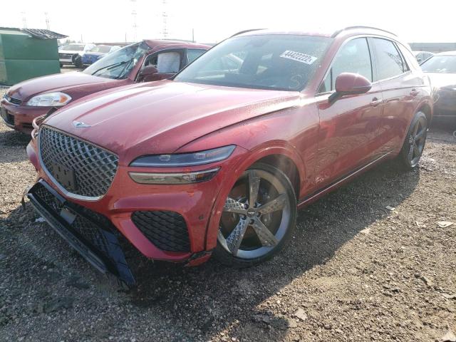 Photo 2 from auction – 2022 GENESIS GV70 BASE with VIN KMUMCDTC8NU042290