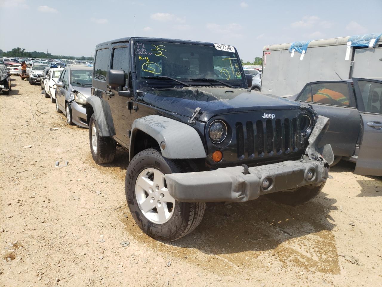Photo 1 from auction – 2007 JEEP WRANGLER X with VIN 1J4FA24107L191220