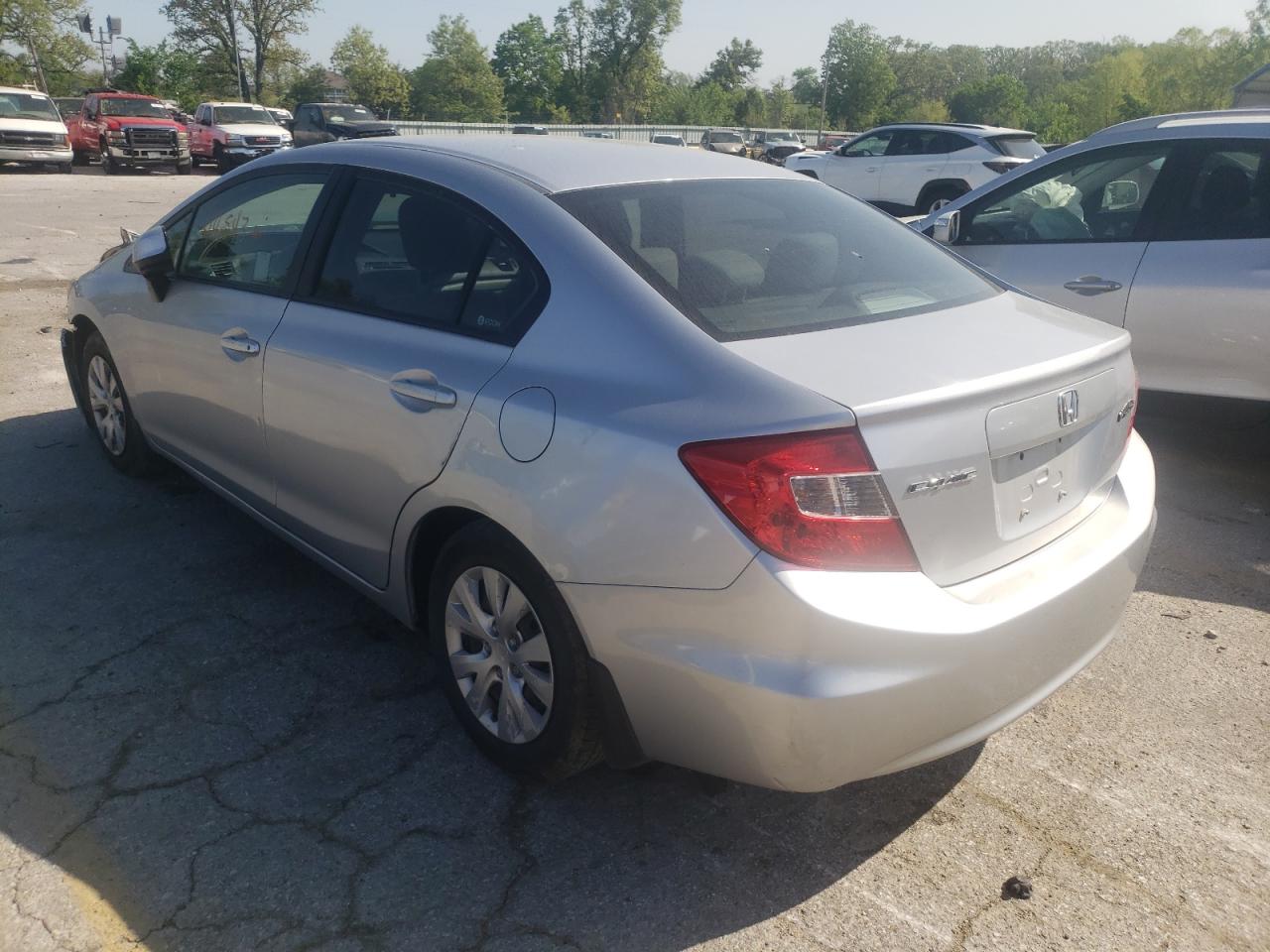 Photo 15 from auction – 2012 HONDA CIVIC LX with VIN 2HGFB2F54CH609502