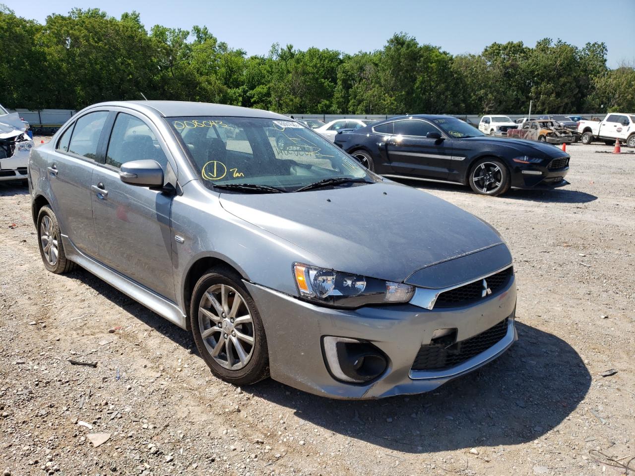 MITSUBISHI LANCER ES 2016 with VIN JA32U2FU6GU008043 - Photo from auction