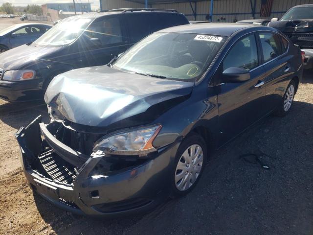 Photo 2 from auction – 2015 NISSAN SENTRA S with VIN 3N1AB7AP1FY229677