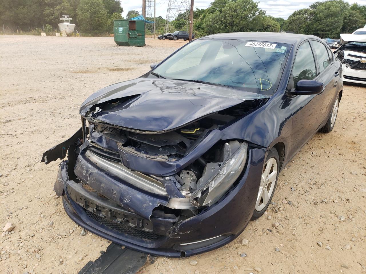 Photo 2 from auction – 2016 DODGE DART SXT with VIN 1C3CDFBB4GD762287