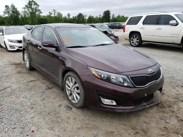 KIA OPTIMA EX 2015 with VIN 5XXGN4A7XFG396349 - Photo from auction