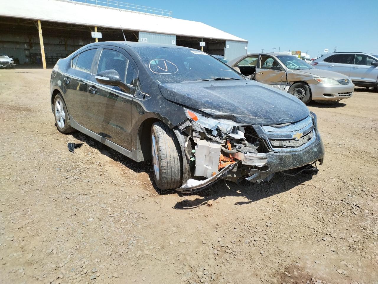 CHEVROLET VOLT 2013 with VIN 1G1RH6E41DU135994 - Photo from auction