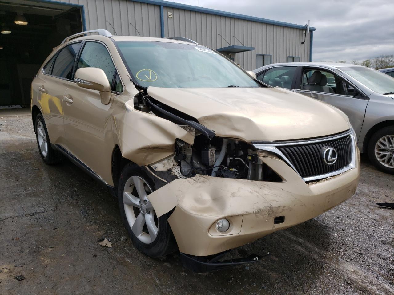 LEXUS RX 350 2010 with VIN 2T2BK1BA1AC024762 - Photo from auction