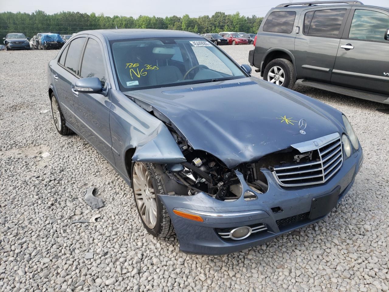 MERCEDES-BENZ E 350 2007 with VIN WDBUF56X97B039636 - Photo from auction
