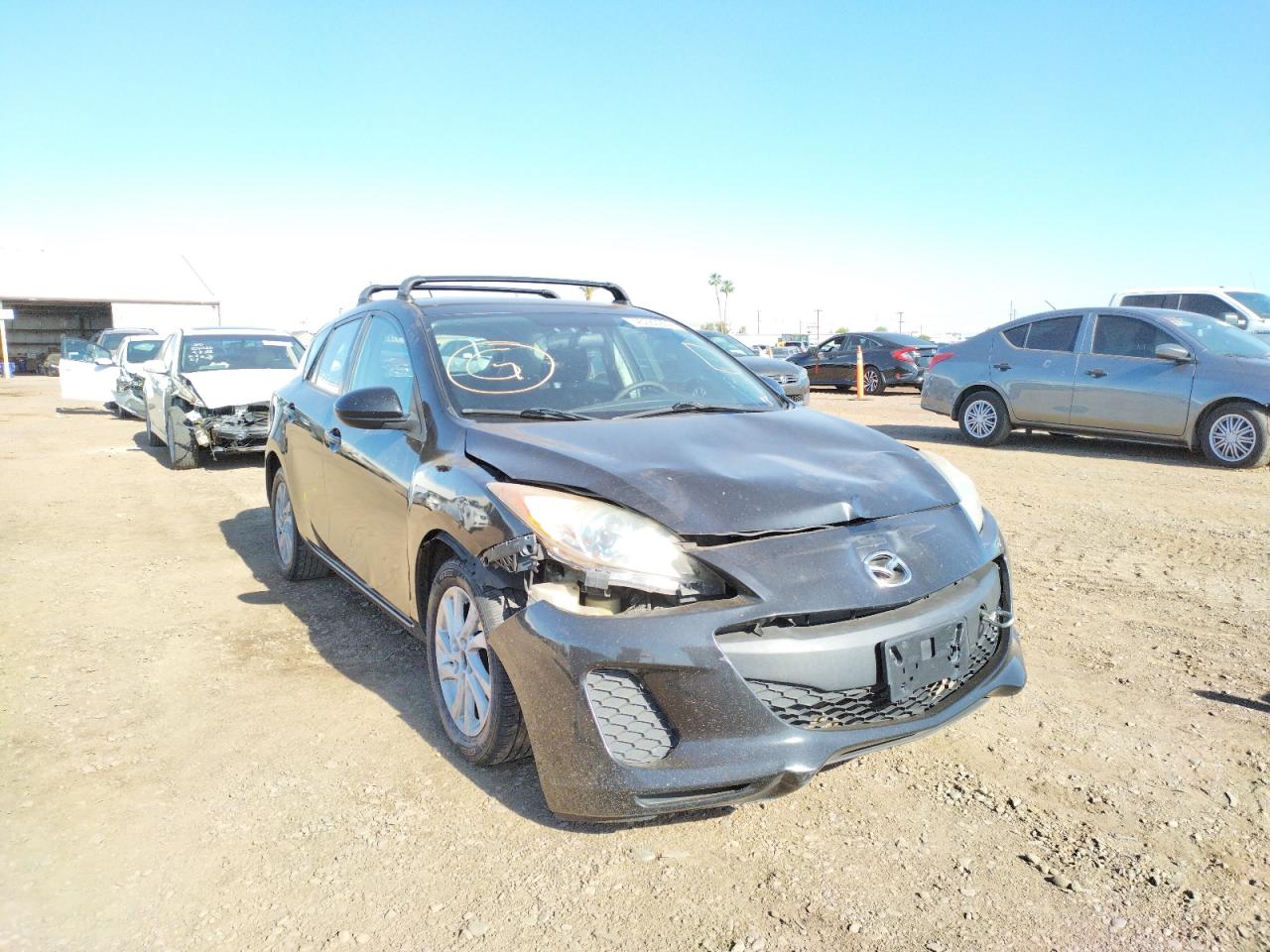 Photo 9 from auction – 2013 MAZDA 3 I with VIN JM1BL1L76D1751019