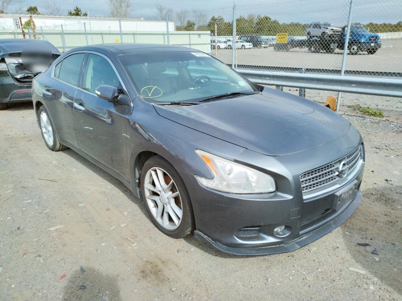 NISSAN MAXIMA S 2010 with VIN 1N4AA5AP9AC855957 - Photo from auction