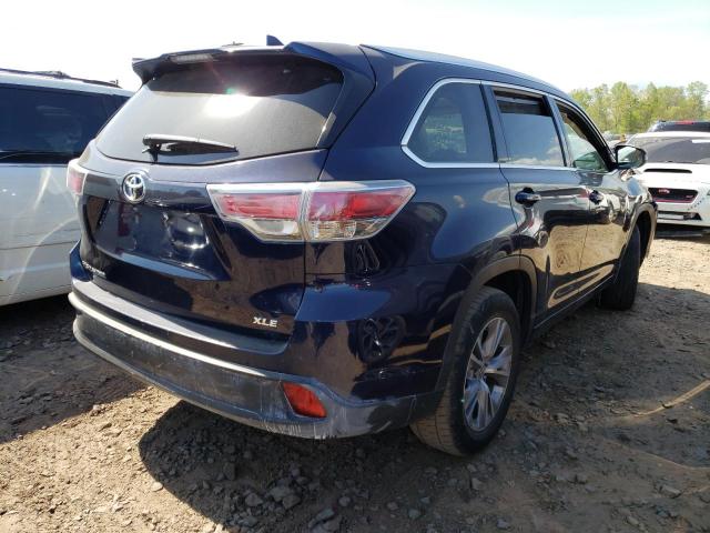 Photo 4 from auction – 2014 TOYOTA HIGHLANDER with VIN 5TDKKRFH9ES005187