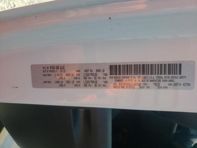 Photo 10 from auction – 2020 RAM PROMASTER with VIN 3C6TRVDG5LE100766