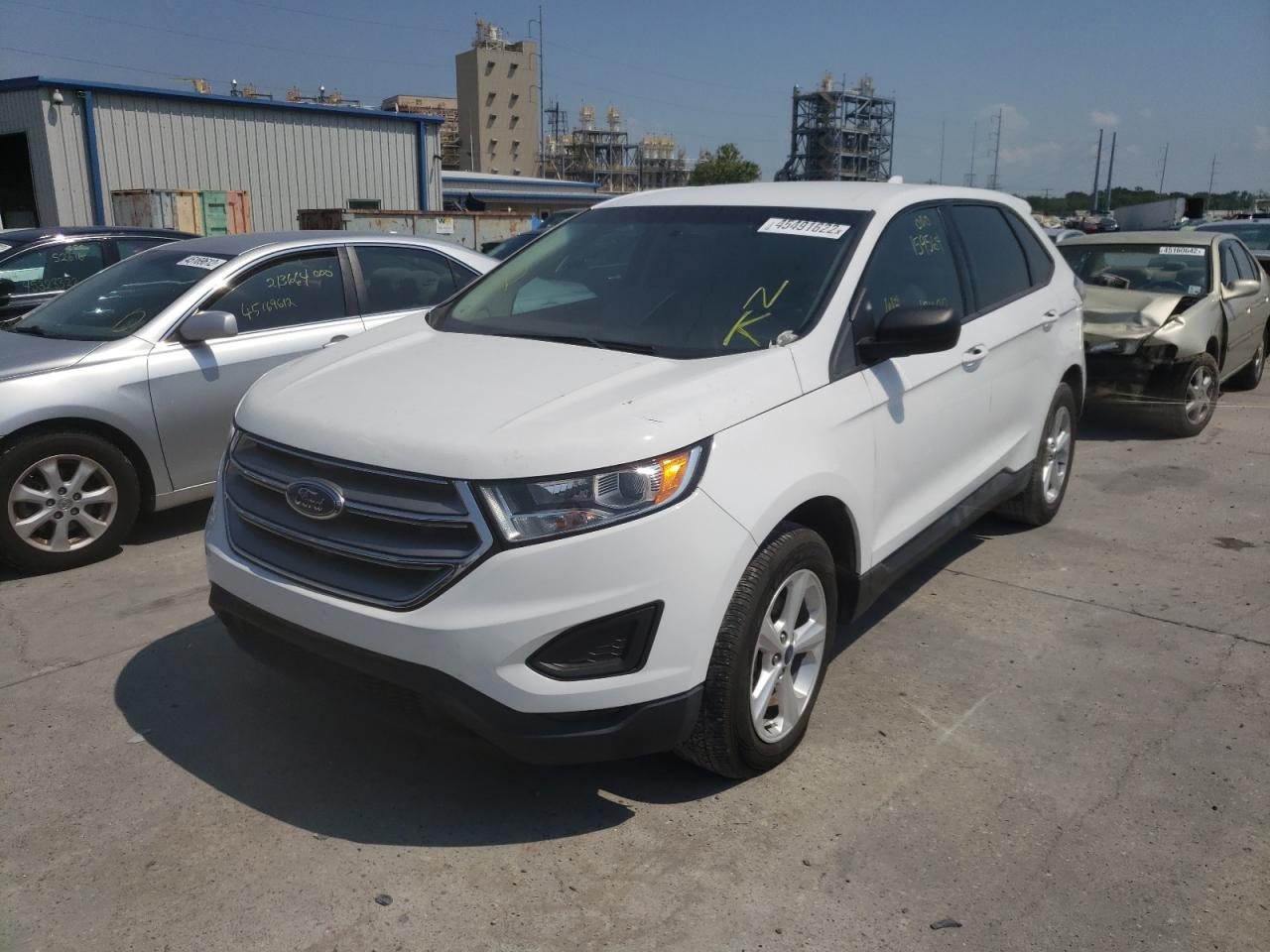 Photo 2 from auction – 2015 FORD EDGE SE with VIN 2FMTK3G86FBB79474