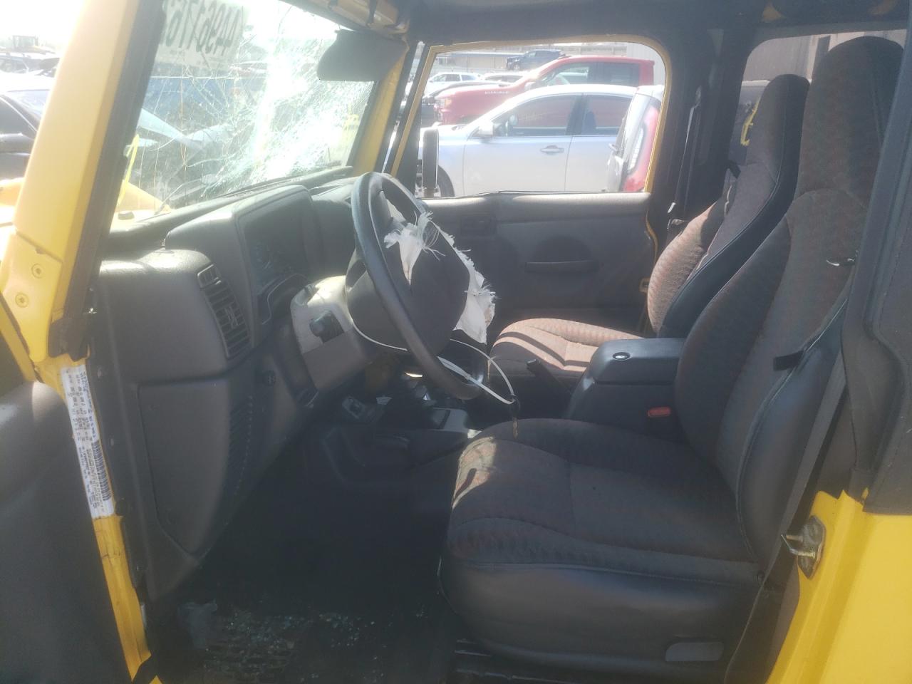 Photo 5 from auction – 2000 JEEP WRANGLER / with VIN 1J4FA49S0YP708037