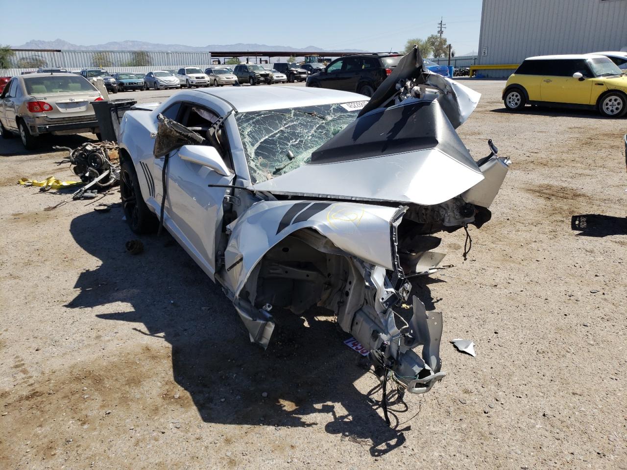CHEVROLET CAMARO SS 2010 with VIN 2G1FT1EW3A9142489 - Photo from auction