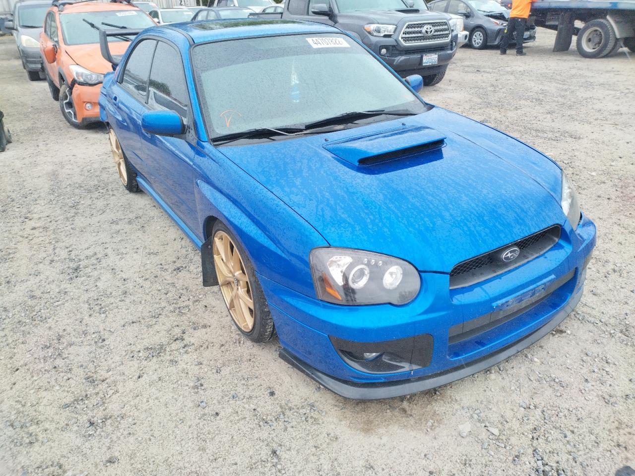 Photo 1 from auction – 2005 SUBARU IMPREZA WR with VIN JF1GD29625G506908