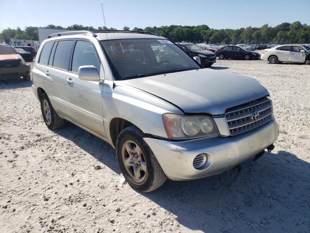 TOYOTA HIGHLANDER 2001 con VIN JTEGD21AX10004964 - Foto de la subasta
