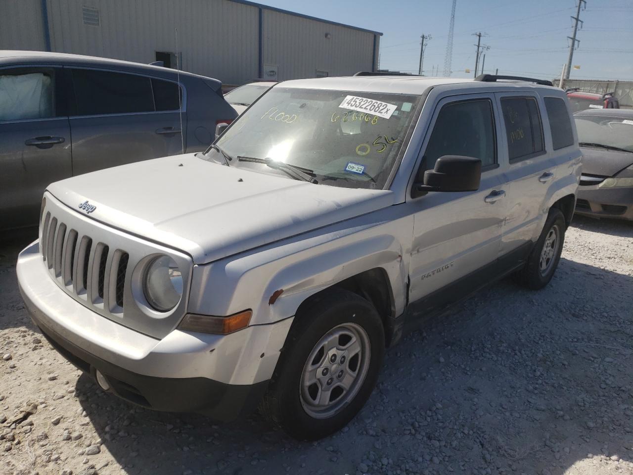 Photo 2 from auction – 2012 JEEP PATRIOT SP with VIN 1C4NJPBA8CD626068