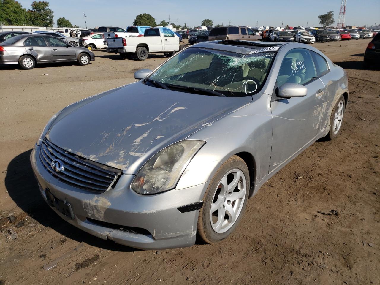 Photo 2 from auction – 2004 INFINITI G35 with VIN JNKCV54E54M801862