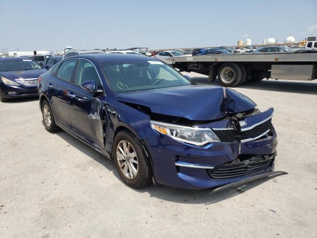 KIA OPTIMA LX 2017 with VIN 5XXGT4L35HG160422 - Photo from auction