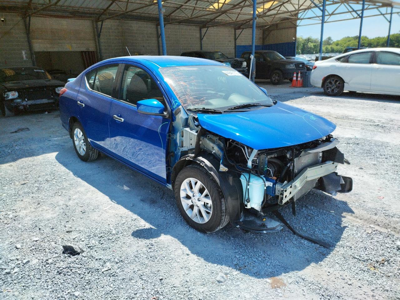 NISSAN VERSA S 2017 with VIN 3N1CN7AP4HL809781 - Photo from auction