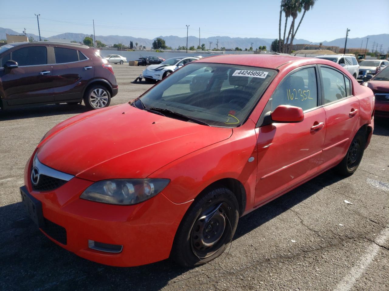 Photo 2 from auction – 2007 MAZDA 3 I with VIN JM1BK12G371632255