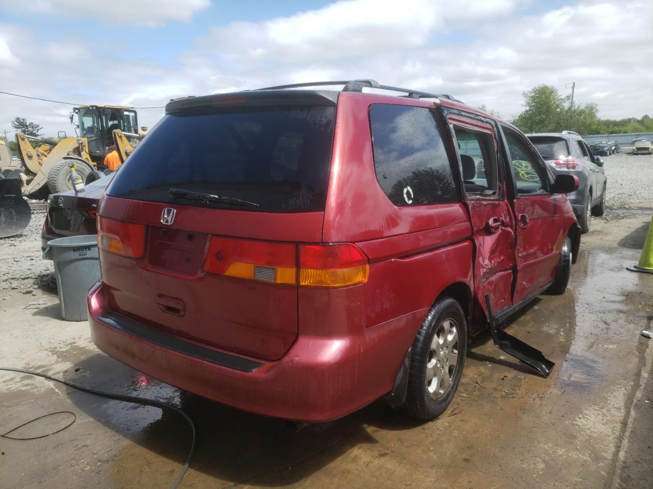 Photo 4 from auction – 2002 HONDA ODYSSEY EX with VIN 2HKRL18672H542408