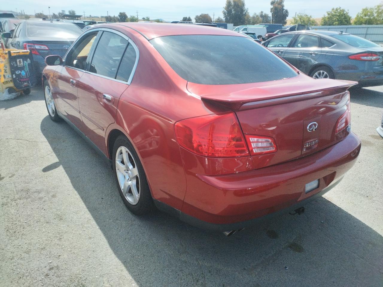 Photo 3 from auction – 2003 INFINITI G35 with VIN JNKCV51E43M010760