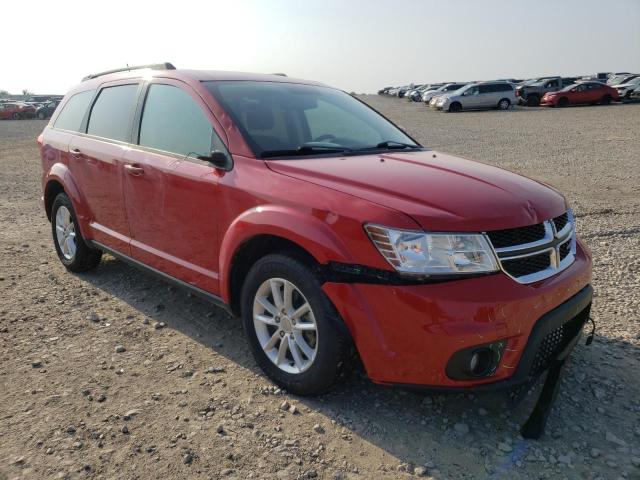 DODGE JOURNEY SX 2017 with VIN 3C4PDCBG2HT545856 - Photo from auction