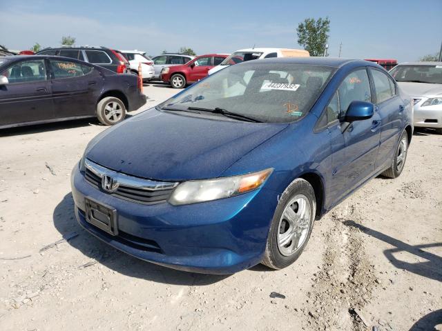 Photo 2 from auction – 2012 HONDA CIVIC LX with VIN 2HGFB2F50CH560640