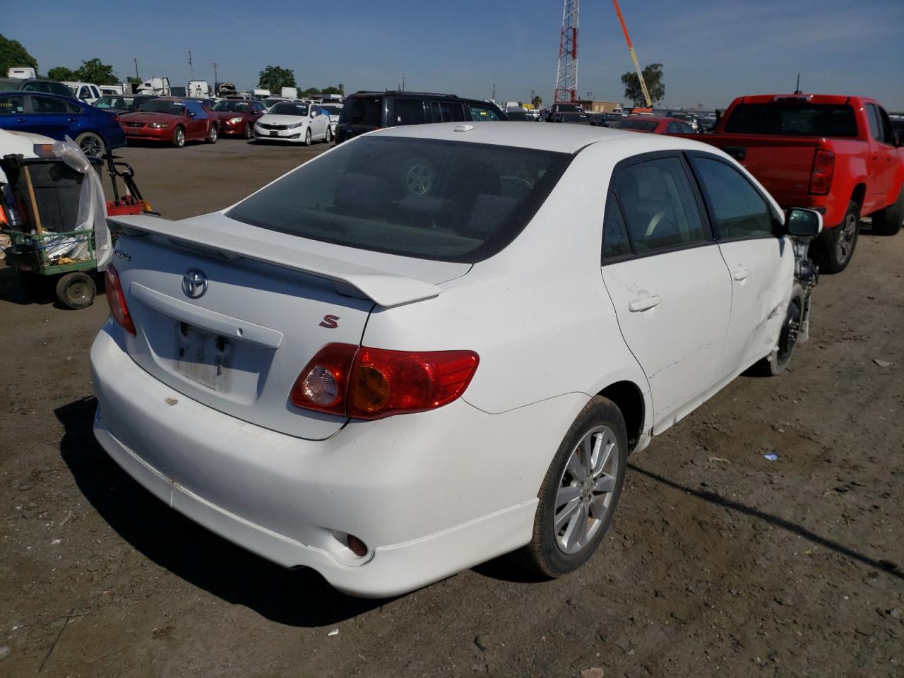 Photo 4 from auction – 2009 TOYOTA COROLLA BA with VIN 1NXBU40E39Z080556