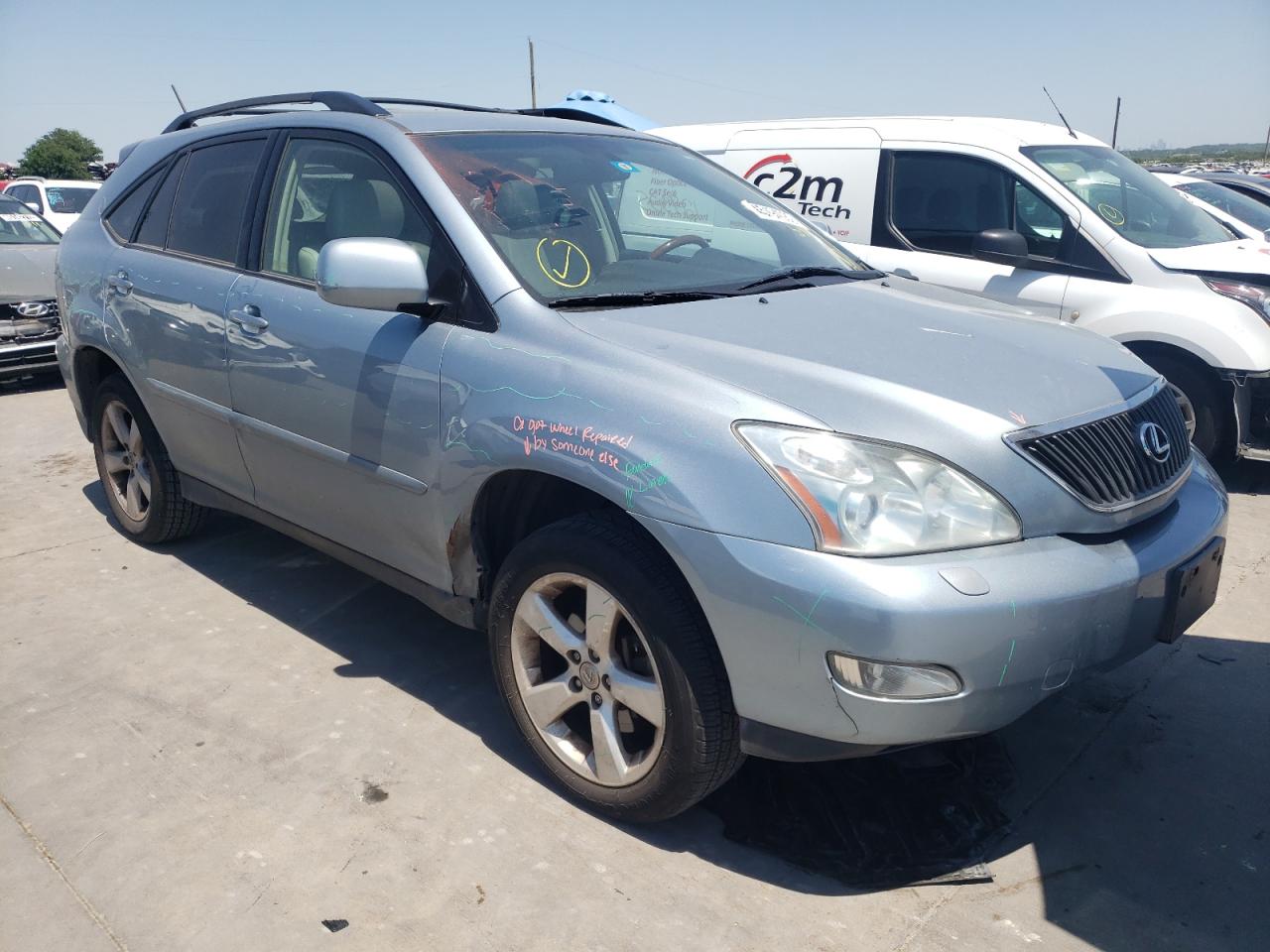 LEXUS RX 350 2007 with VIN JTJGK31U170007137 - Photo from auction
