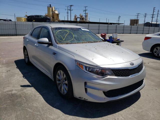 KIA OPTIMA LX 2016 with VIN 5XXGT4L39GG076201 - Photo from auction