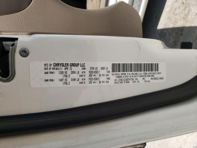 Photo 10 from auction – 2013 CHRYSLER TOWN & COU with VIN 2C4RC1CGXDR747730