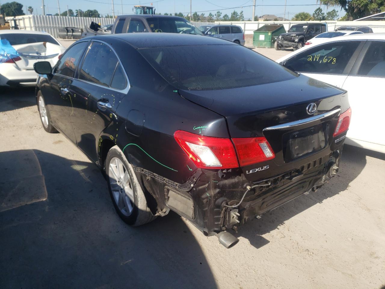 Photo 3 from auction – 2007 LEXUS ES 350 with VIN JTHBJ46G672079978