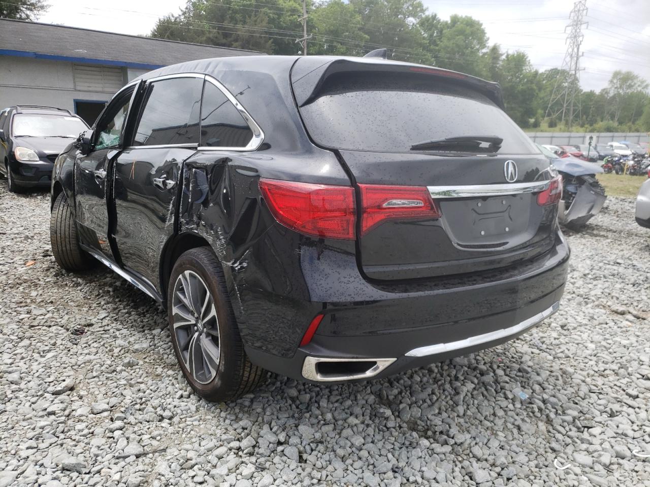 Photo 3 from auction – 2020 ACURA MDX TECHNO with VIN 5J8YD3H54LL009989