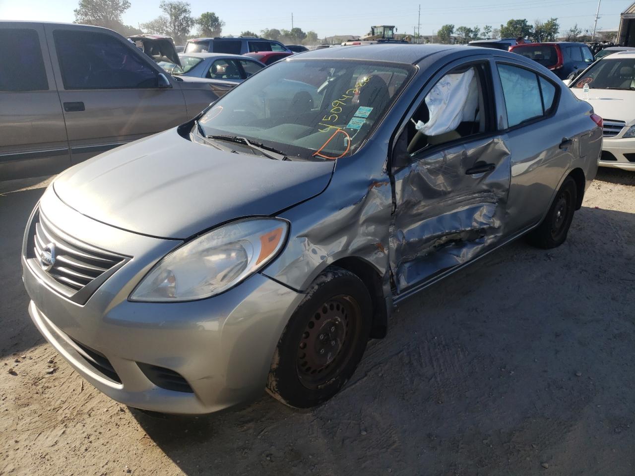 Photo 2 from auction – 2014 NISSAN VERSA S with VIN 3N1CN7AP3EL845408
