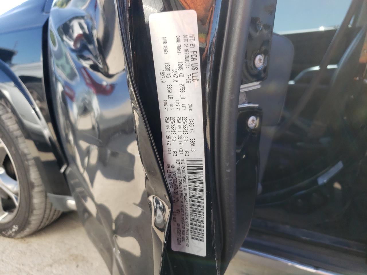 Photo 10 from auction – 2017 DODGE JOURNEY CR with VIN 3C4PDCGB1HT501182