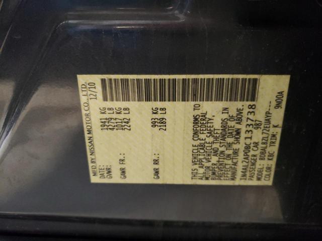 Photo 10 from auction – 2011 NISSAN ALTIMA BAS with VIN 1N4AL2AP0BC133738