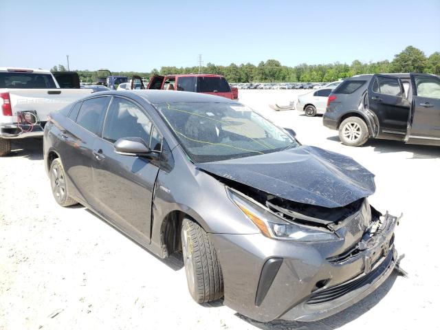 TOYOTA PRIUS 2019 with VIN JTDKARFU5K3069188 - Photo from auction