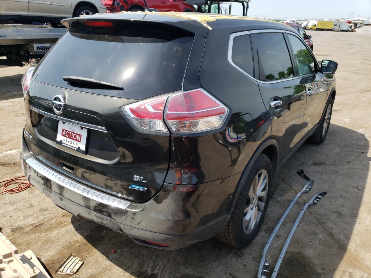 Photo 4 from auction – 2014 NISSAN ROGUE S with VIN 5N1AT2MT3EC813314