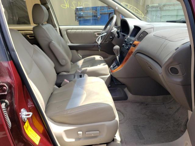 Photo 5 from auction – 2000 LEXUS RX 300 with VIN JT6GF10U3Y0077874
