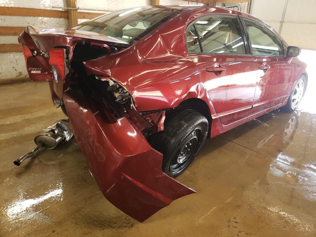 Photo 4 from auction – 2010 HONDA CIVIC LX with VIN 19XFA1F55AE031544