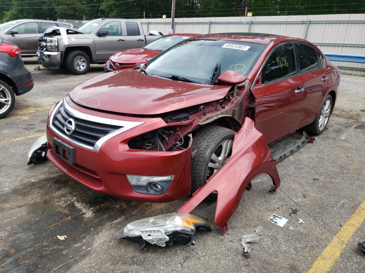 Photo 2 from auction – 2013 NISSAN ALTIMA 3.5 with VIN 1N4BL3AP7DC121082