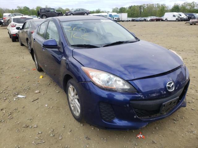 MAZDA 3 I 2012 with VIN JM1BL1V81C1694085 - Photo from auction