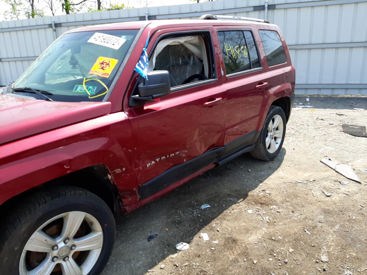 Photo 9 from auction – 2012 JEEP PATRIOT with VIN 1C4NJRCB2CD619653