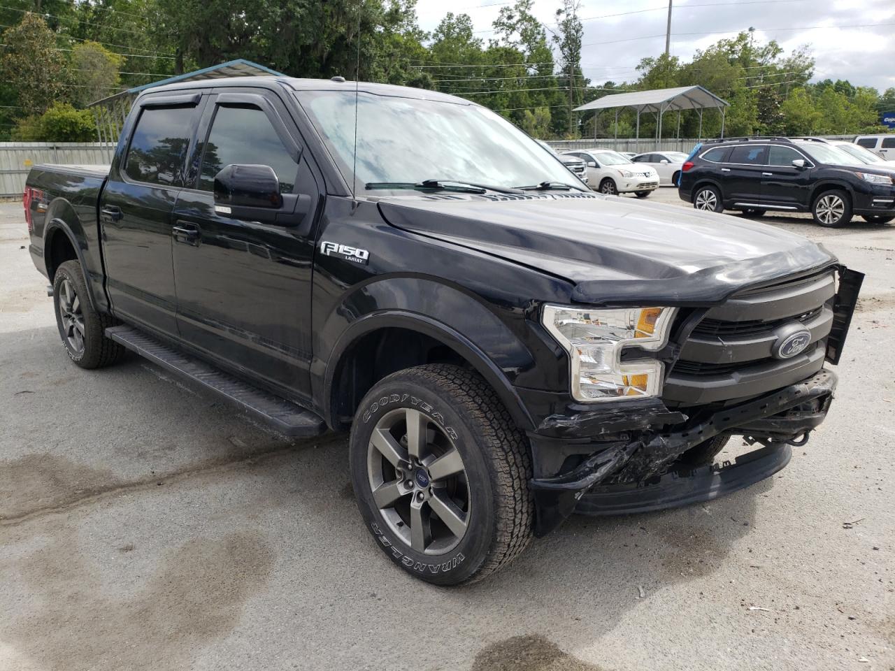 FORD F150 SUPER 2017 with VIN 1FTEW1EF6HFC31176 - Photo from auction