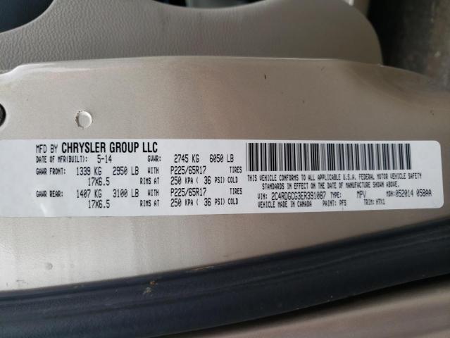 Photo 10 from auction – 2014 DODGE GRAND CARA with VIN 2C4RDGCG3ER391087