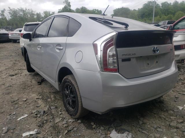 Photo 3 from auction – 2013 TOYOTA PRIUS with VIN JTDKN3DU9D0344876